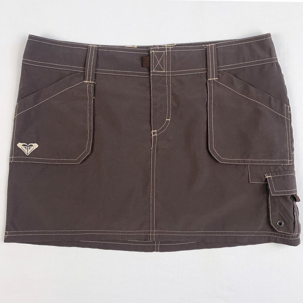 Vintage Y2K ROXY Board wear Cargo Surf Skirt